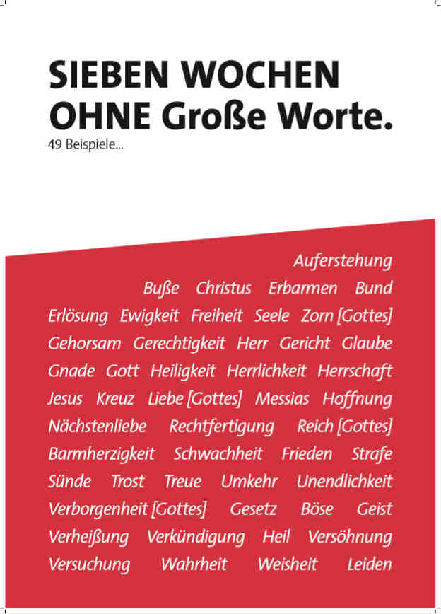 Vorschau PDF Broschüre: Ohne große Worte